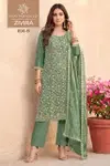 Zivira By Vinay Kuleesh Crush Silk With Embroidered Salwar Kameez Suppliers In India